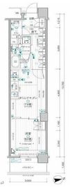 パレステージ文京江戸川橋 2階 間取り図