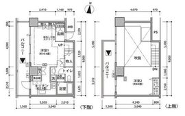 東雲キャナルコートCODAN 20-1102 間取り図