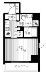 セリーズ門前仲町 307 間取り図