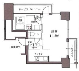 文京ガーデン・ザ・サウス 21階 間取り図