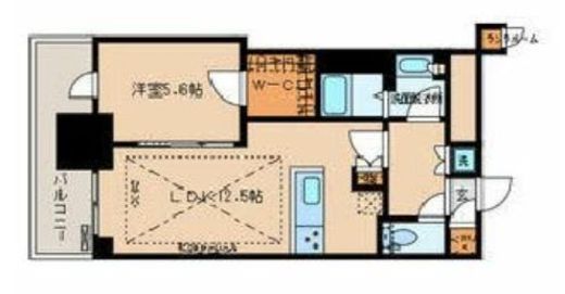 文京ガーデン・ザ・サウス 15階 間取り図