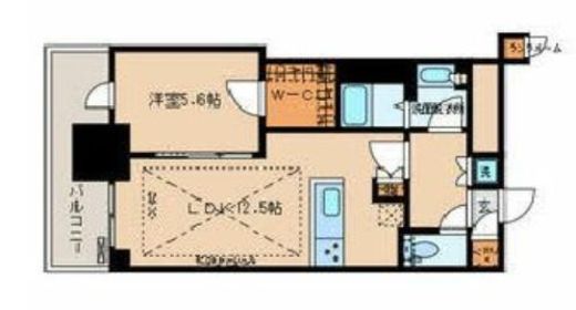文京ガーデン・ザ・サウス 15階 間取り図