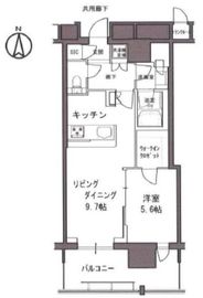 文京ガーデン・ザ・サウス 14階 間取り図