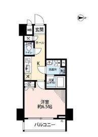 プレール・ドゥーク文京湯島 8階 間取り図