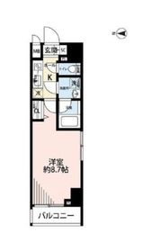 プレール・ドゥーク文京湯島 12階 間取り図