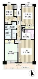 高田馬場パークホームズ 3階 間取り図