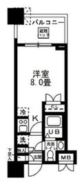 レジディア錦糸町 803 間取り図