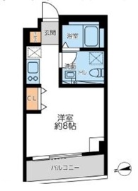 グランカーサ馬込1 101 間取り図