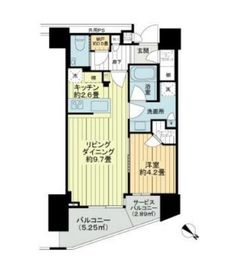 ブリリアザ・タワー東京八重洲アベニュー 22階 間取り図