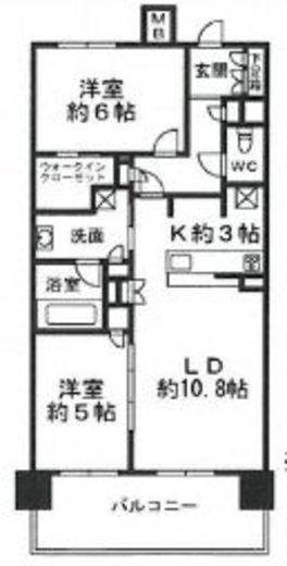 小石川アインス 3階 間取り図