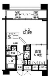 レジディア錦糸町 1106 間取り図