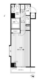 グランハイツ東中野 201 間取り図