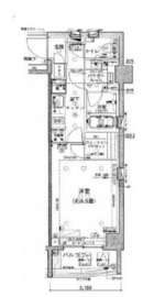 パークリュクス渋谷北参道mono 2階 間取り図