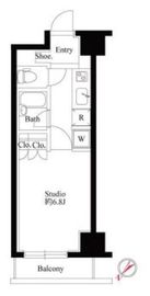 グランスイート銀座レスティモナーク 6階 間取り図