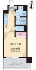 ソルジェンテ中野 405 間取り図