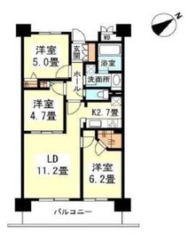 アーマックス大井町 1003 間取り図