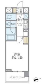 バンクサイドコート常盤 405 間取り図