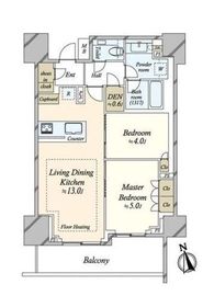 パークナード代官山 3階 間取り図