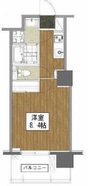 清澄白河レジデンス弐番館 411 間取り図