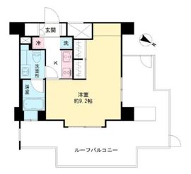 IBIS市ヶ谷 (アイビス市ヶ谷) 501 間取り図