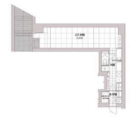 エスセナーリオ麻布十番 001 間取り図