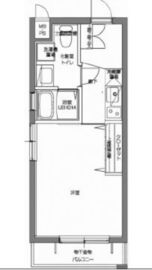 パティーナV代々木上原 2階 間取り図