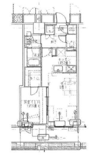 文京ガーデン・ザ・サウス 5階 間取り図