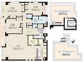 THE・NAAK（ザ・ナーク） 302 間取り図