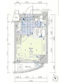 コンシェリア芝公園D's 10階 間取り図