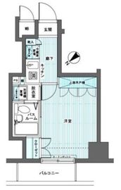 アヴァンティーク銀座1丁目 5階 間取り図