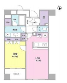 グランカーサ銀座イースト 302 間取り図