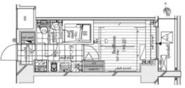 ガリシア代々木 地下1階 間取り図