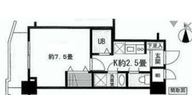 メゾン・ド・ヴィレ白金台 602 間取り図