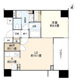 パークホームズ中野南台ステーションテラス 4階 間取り図