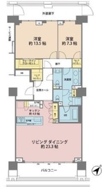 ザ・パークハウスグラン千鳥ヶ淵 11階 間取り図