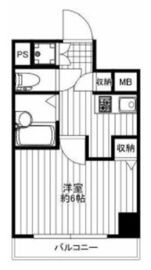 ベルファース渋谷 305 間取り図