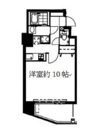 レジーナエビス 705 間取り図