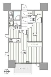 ブランズ東麻布 3階 間取り図