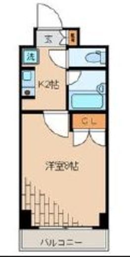 フォレシティ秋葉原 307 間取り図