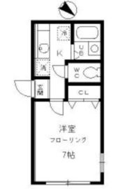 モデュロール五反田 204 間取り図