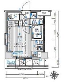 リライア大井町ヒルズ 3階 間取り図