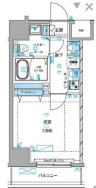 ジェノヴィア浅草3グリーンヴェール 4階 間取り図