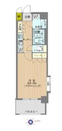 グラーサ西麻布 2階 間取り図