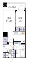 ウエリス新宿早稲田の森 11階 間取り図