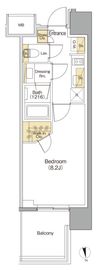 ザ・パークハビオ本郷菊坂 310 間取り図