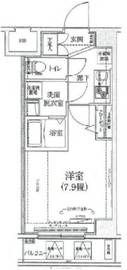 ティモーネ深川リーヴァ 6階 間取り図