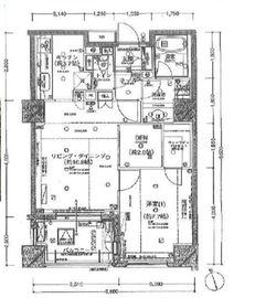 グランスイート明石町 8階 間取り図