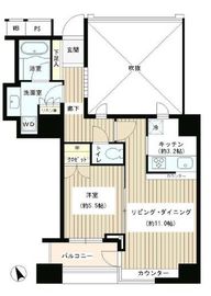 グランスイート虎ノ門 16階 間取り図