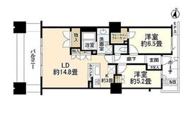 レジデンス・ザ・武蔵小杉 5階 間取り図