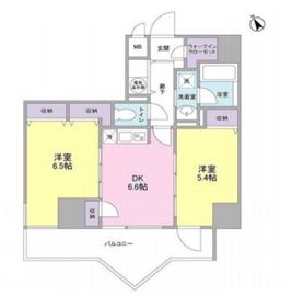 アクティブタワー市谷 1001 間取り図